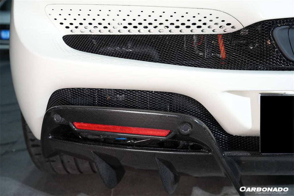 2022-UP Ferrari 296 GTB OE Style Carbon Fiber Rear Diffuser