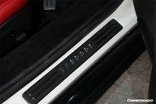 Load image into Gallery viewer, 2022-2025 Ferrari 296 OEM Style Dry Carbon Fiber Door Sills Steps Cover