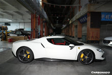 Load image into Gallery viewer, 2022-UP Ferrari 296 GTB OEM Style Dry Carbon Fiber Side Skirts