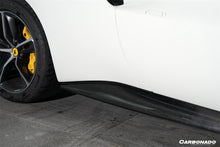 Load image into Gallery viewer, 2022-UP Ferrari 296 GTB OEM Style Dry Carbon Fiber Side Skirts