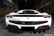 Load image into Gallery viewer, 2022-UP Ferrari 296 GTB OE Style Carbon Fiber Rear Diffuser