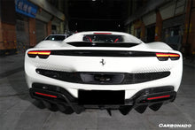 Load image into Gallery viewer, 2022-UP Ferrari 296 GTB OE Style Carbon Fiber Rear Diffuser