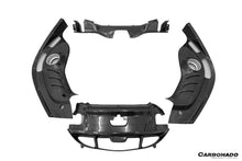 Load image into Gallery viewer, 2022-UP Ferrari 296 GTB OE Style Dry Carbon Fiber Engine Bay Panel Replacement  Kits 4pcs
