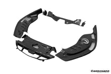 Load image into Gallery viewer, 2022-UP Ferrari 296 GTB OE Style Dry Carbon Fiber Engine Bay Panel Replacement  Kits 4pcs