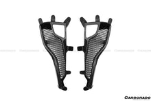 Load image into Gallery viewer, 2010-2015 Ferrari 458 Coupe/Spyder OE Style Carbon Fiber Brake Lights Covers - Carbonado Aero