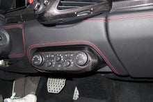 Load image into Gallery viewer, 2010-2015 Ferrari 458 Coupe &amp; Spider OE Style DRY Carbon Fiber Control Panel Cover - Carbonado