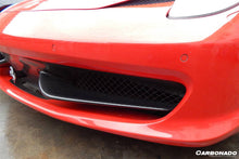 Load image into Gallery viewer, 2010-2015 Ferrari 458 Coupe Spyder OE Style Carbon Fiber Front Bumper Canards - Carbonado Aero