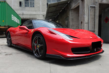Load image into Gallery viewer, 2010-2015 Ferrari 458 Coupe  Spider AV Style Carbon Fiber Side Skirts Under Board