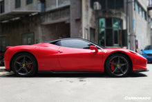 Load image into Gallery viewer, 2010-2015 Ferrari 458 Coupe  Spider AV Style Carbon Fiber Side Skirts Under Board