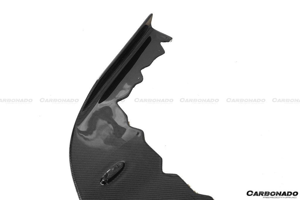 2010-2015 Ferrari 458 Coupe  Spider AV Style Carbon Fiber Front Lip