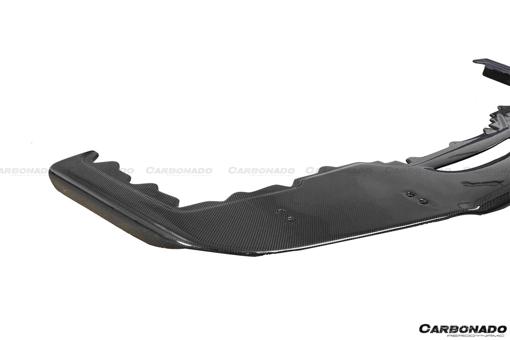 2010-2015 Ferrari 458 Coupe  Spider AV Style Carbon Fiber Front Lip