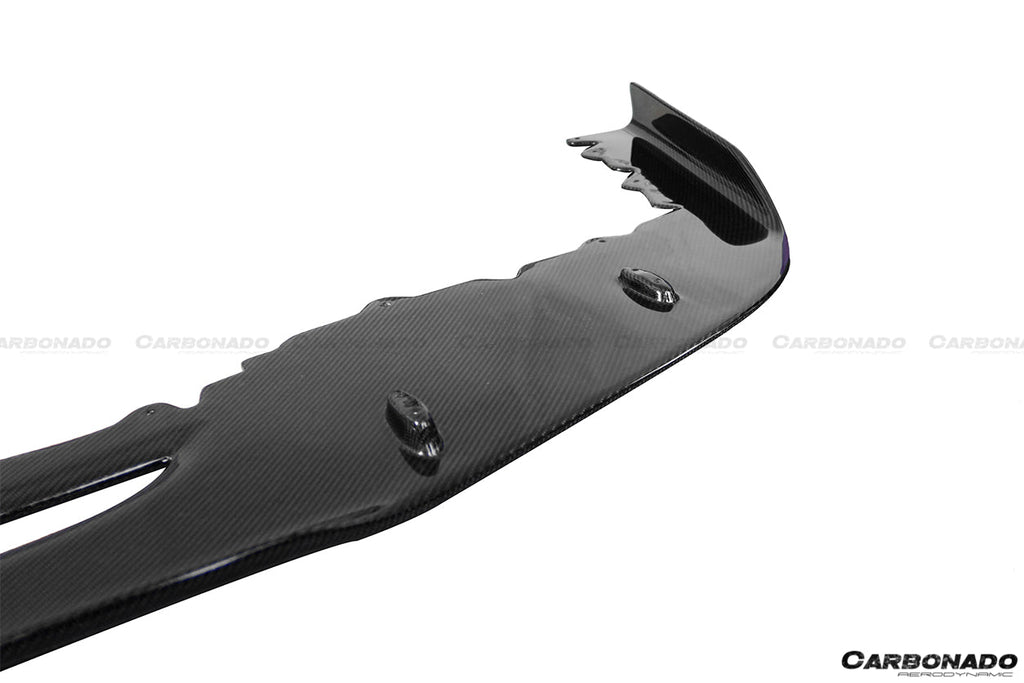 2010-2015 Ferrari 458 Coupe  Spider AV Style Carbon Fiber Front Lip
