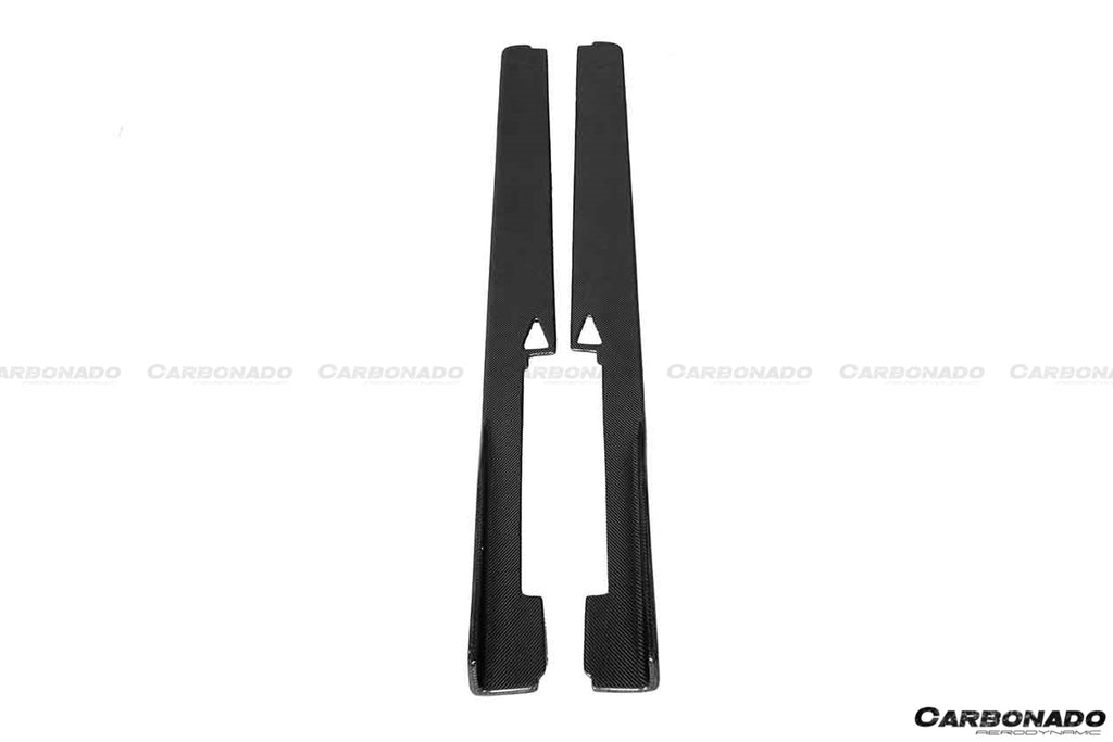 2010-2015 Ferrari 458 Coupe  Spider AV Style Carbon Fiber Side Skirts Under Board