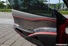 Load image into Gallery viewer, 2010-2015 Ferrari 458 Coupe Spyder OE Style Carbon Fiber Door Panel Interior - Carbonado Aero