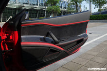 Load image into Gallery viewer, 2010-2015 Ferrari 458 Coupe Spyder OE Style Carbon Fiber Door Panel Interior - Carbonado Aero