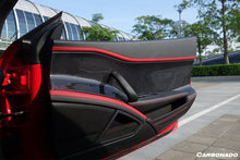 Load image into Gallery viewer, 2010-2015 Ferrari 458 Coupe Spyder OE Style Carbon Fiber Door Panel Interior - Carbonado Aero