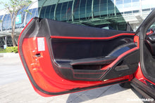 Load image into Gallery viewer, 2010-2015 Ferrari 458 Coupe &amp; Spider OE Style Carbon Fiber Door Panel Interior - Carbonado