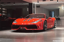 Load image into Gallery viewer, 2010-2015 Ferrari 458 Coupe Spyder SP Style Hood - Carbonado Aero