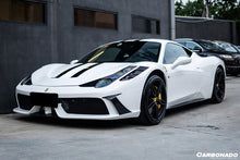 Load image into Gallery viewer, 2010-2015 Ferrari 458 Coupe &amp; Spider SP Style Hood - Carbonado