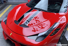 Load image into Gallery viewer, 2010-2015 Ferrari 458 Coupe Spyder SP Style Hood - Carbonado Aero