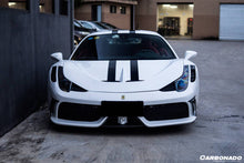 Load image into Gallery viewer, 2010-2015 Ferrari 458 Coupe &amp; Spider SP Style Hood - Carbonado