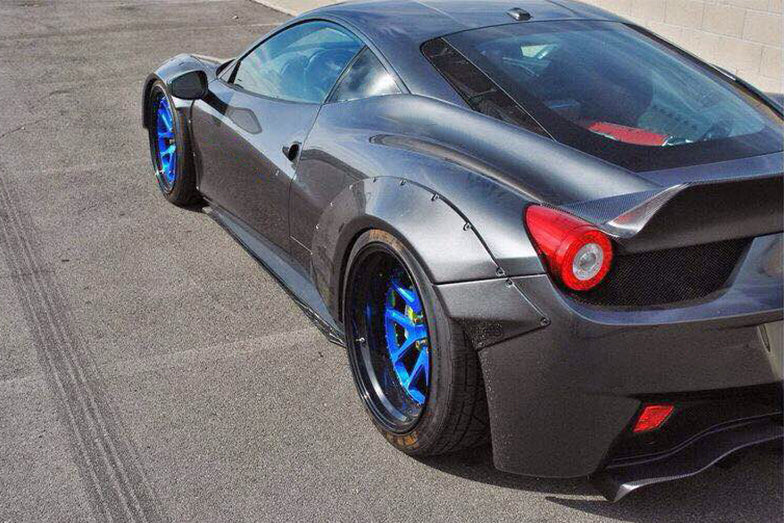 2010-2015 Ferrari 458 Coupe & Spider DE Style Aero Full Body Kit