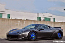 Load image into Gallery viewer, 2010-2015 Ferrari 458 Coupe/Spyder DE Style Wide Fender Flare - Carbonado Aero