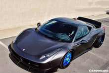 Load image into Gallery viewer, 2010-2015 Ferrari 458 Coupe/Spyder DE Style Front Bumper w/ Lip - Carbonado Aero