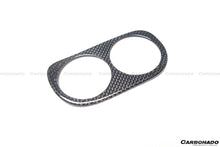 Load image into Gallery viewer, 2010-2015 Ferrari 458 Coupe &amp; Spider OE Style DRY Carbon Fiber Light Switch Patch - Carbonado