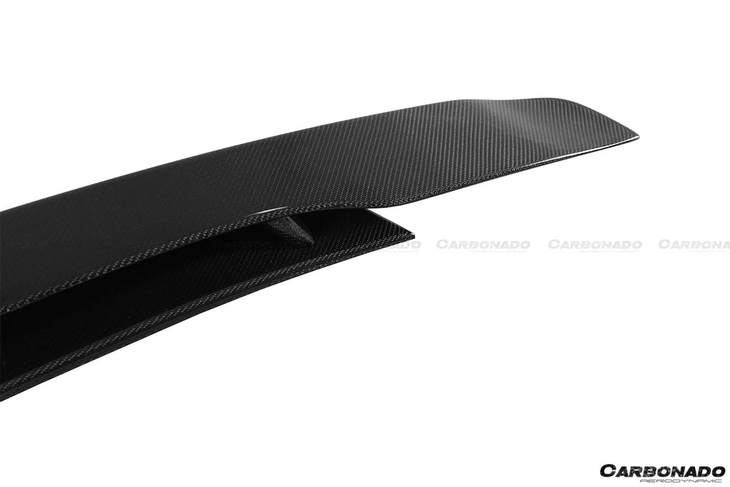 2010-2015 Ferrari 458 Coupe & Spider VT Style Carbon Fiber Trunk Spoiler