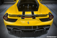 Load image into Gallery viewer, 2010-2015 Ferrari 458 Coupe &amp; Spider VT Style Carbon Fiber Trunk Spoiler