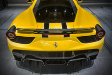 Load image into Gallery viewer, 2010-2015 Ferrari 458 Coupe &amp; spider VT Style Carbon Fiber Trunk Spoiler - Carbonado