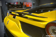 Load image into Gallery viewer, 2010-2015 Ferrari 458 Coupe VT Style Carbon Fiber Trunk Spoiler - Carbonado Aero