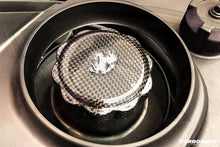Load image into Gallery viewer, 2010-2023 Ferrari (ALL MODELS) Dry Carbon Fiber Oil Cap Cover - Carbonado