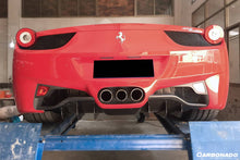 Load image into Gallery viewer, 2010-2015 Ferrari 458 Coupe Spyder OE Style Carbon Fiber Rear Diffuser - Carbonado Aero