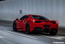 Load image into Gallery viewer, 2010-2015 Ferrari 458 Coupe/Spyder Speciale Style Carbon Fiber Rear Bumper W/ Diffuser - Carbonado Aero