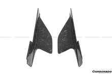 Load image into Gallery viewer, 2010-2015 Ferrari 458 Coupe Spyder Speciale Style Carbon Fiber Side Skirts Canards - Carbonado Aero
