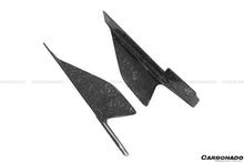 Load image into Gallery viewer, 2010-2015 Ferrari 458 Coupe Spyder Speciale Style Carbon Fiber Side Skirts Canards - Carbonado Aero