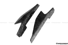 Load image into Gallery viewer, 2010-2015 Ferrari 458 Coupe Spyder Speciale Style Carbon Fiber Side Skirts Canards - Carbonado Aero
