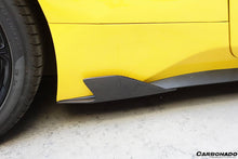 Load image into Gallery viewer, 2010-2015 Ferrari 458 Coupe Spyder Speciale Style Carbon Fiber Side Skirts Canards - Carbonado Aero