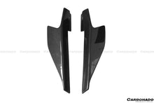 Load image into Gallery viewer, 2010-2015 Ferrari 458 Coupe Spyder Speciale Style Carbon Fiber Side Skirts Canards - Carbonado Aero