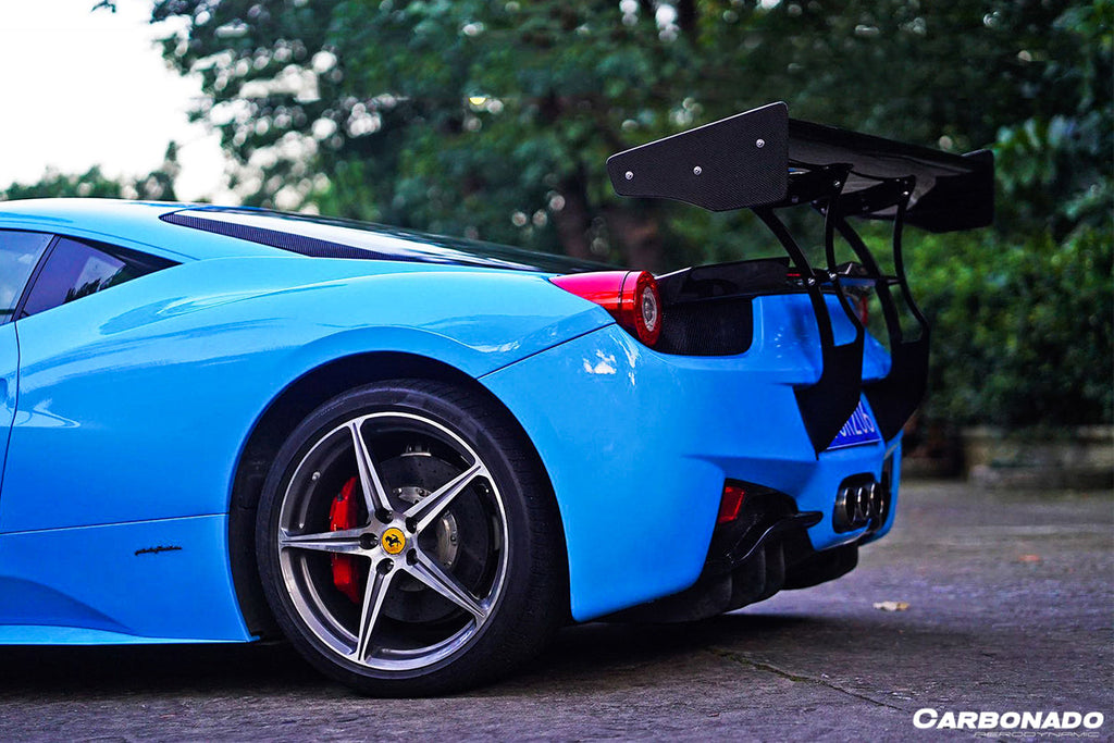 2010-2015 Ferrari 458 Coupe Spider SR Style Trunk Spoiler