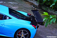 Load image into Gallery viewer, 2010-2015 Ferrari 458 Coupe/Spider SR Style Rear Wing Spoiler - Carbonado Aero