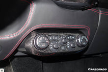 Load image into Gallery viewer, 2010-2015 Ferrari 458 Coupe Spyder OE Style DRY Carbon Fiber Control Panel Cover - Carbonado Aero