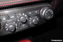 Load image into Gallery viewer, 2010-2015 Ferrari 458 Coupe Spyder OE Style DRY Carbon Fiber Control Panel Cover - Carbonado Aero