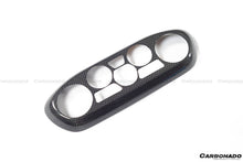 Load image into Gallery viewer, 2010-2015 Ferrari 458 Coupe Spyder OE Style DRY Carbon Fiber Control Panel Cover - Carbonado Aero