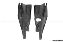 Load image into Gallery viewer, 2010-2015 Ferrari 458 Coupe Spyder OE Style DRY Carbon Fiber Engine Bay Panels - Carbonado Aero