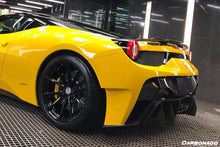 Load image into Gallery viewer, 2010-2015 Ferrari 458 Italy &amp; Spider VRS Style Rear Bumper With Tips