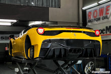 Load image into Gallery viewer, 2010-2015 Ferrari 458 Italy &amp; Spider VRS Style Rear Bumper With Tips