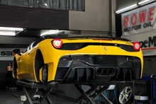 Load image into Gallery viewer, 2010-2015 Ferrari 458 Italy/Spider VRS Style Rear Bumper W/Tips - Carbonado